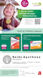 mea - meine apotheke Prospekt für Burgwedel mit 4 Seiten mea - meine apotheke Prospekt für Burgwedel: "Unsere Dezember-Angebote", 4 Seiten, 01.12.2025 - 31.12.2025