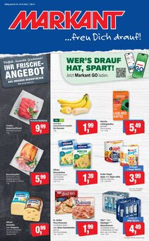 Käse im aktuellen Markant Prospekt (Kiel) Käse im Markant Prospekt "...freu Dich drauf!" mit 14 Seiten (Kiel)