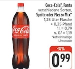 EDEKA - Coca-Cola Angebot im Prospekt Coca-Cola bei EDEKA im Prospekt "" für 0,99 €