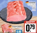 Lachsbraten oder Schweine Kotelett bei EDEKA im Beselich Prospekt für 0,79 €