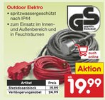 Steckdosenblock im Angebot bei Netto Marken-Discount in Celle Steckdosenblock Angebote bei Netto Marken-Discount Celle für 19,99 €