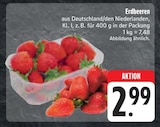 Erdbeeren Angebote bei E center Würzburg für 2,99 €