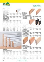 Profilholz Angebote im Prospekt "Holz- & Baukatalog 2024/25" von Holz Possling auf Seite 26