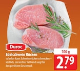 Duroc Edelschwein Rücken bei famila Nordost im Tarp Prospekt für 2,79 €