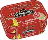 Sardines à l’Huile d’Olive vierge extra - CONNETABLE dans le catalogue Casino Supermarchés