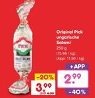 ungarische Salami von Original Pick im aktuellen Netto Marken-Discount Prospekt für 2,99 €