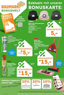 LED-Lampe im Globus-Baumarkt Prospekt "Immer eine Idee besser" mit 13 Seiten (Frankfurt (Main))