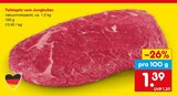 Tafelspitz vom Jungbullen Angebote bei Netto Marken-Discount Nürtingen für 1,39 €