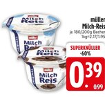 Reis im EDEKA Prospekt Milch-Reis von müller im aktuellen EDEKA Prospekt für 0,39 €