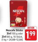 Aktuelle Kaffee Angebote bei E center in Bruchsal Aktuelles Sticks 3in1 Angebot bei E center in Bruchsal ab 1,99 €