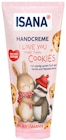 Handcreme I Love You More Than Cookies von Isana im aktuellen Rossmann Prospekt für 0,75 €