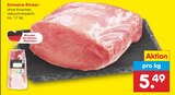 Aktuelles Schweine-Rücken Angebot bei Netto Marken-Discount in Aachen ab 5,49 €