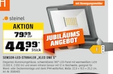 Sensor-LED-Strahler XLED ONE S von steinel im aktuellen OBI Prospekt