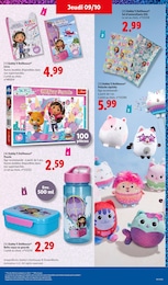 Prix et réduction Peluche Enfant dans le prospectus Lidl en cours Offre Peluche Enfant dans le catalogue Lidl du moment à la page 37