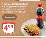 Brötchen + Softgetränk im Angebot bei GLOBUS in Bad Kreuznach Brötchen + Softgetränk Angebote von GLOBUS bei GLOBUS Bad Kreuznach für 4,99 €