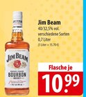 Jim Beam im Angebot bei famila Nordost in Stralsund Jim Beam Angebote von Jim Beam bei famila Nordost Stralsund für 10,99 €