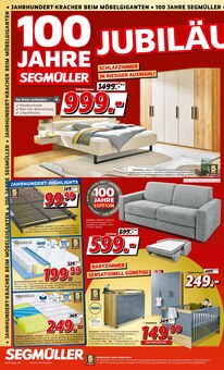 Couch im aktuellen Segmüller Prospekt (Nürnberg) Couch im Segmüller Prospekt "SEGMÜLLER feiert! - Jahrhundert Kracher" mit 8 Seiten (Nürnberg)