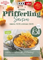 Aktueller XXXLutz Möbelhäuser Essen Prospekt "GUTSCHEINE Pfifferling Saison" mit 12 Seiten