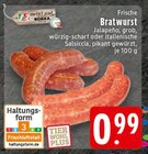Aktuelles Frische Bratwurst Jalapeño Angebot bei EDEKA in Oberhausen ab 0,99 €