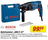 Bohrhammer âGBH 2-21â im toom Baumarkt Prospekt Bohrhammer âGBH 2-21â von BOSCH im aktuellen toom Baumarkt Prospekt fĂŒr 99,99 âŹ
