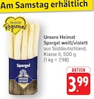 Aktuelle Spargel Angebote bei EDEKA in Heidelberg Aktuelles Spargel weiß/violett Angebot bei EDEKA in Heidelberg ab 3,99 €