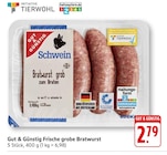 Frische grobe Bratwurst bei EDEKA im Gailingen Prospekt für 2,79 €