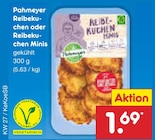 Reibekuchen oder Reibekuchen Minis im Angebot bei Netto Marken-Discount in Hückelhoven Reibekuchen oder Reibekuchen Minis Angebote von Pahmeyer bei Netto Marken-Discount Hückelhoven für 1,69 €