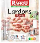 Lardons fumés - MONIQUE RANOU - Intermarché à Tourcoing Lardons fumés - MONIQUE RANOU en promo chez Intermarché Tourcoing à 1,29 €