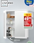 Armoire de toilette miroir Basel - LIVARNO home en promo chez Lidl L'Haÿ-les-Roses à 49,99 €