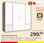 Drehtürenschrank im Angebot bei ROLLER in Gelsenkirchen Drehtürenschrank Angebote bei ROLLER Gelsenkirchen für 299,99 €
