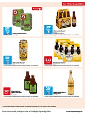 Promo Bière dans le catalogue Auchan Supermarché du moment à la page 5