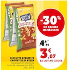 Promo Biscuits aperitifs croustilles à 3,07 € dans le catalogue Super U à Pacy-sur-Eure