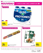 Promos Lait dans le catalogue "LES NOUVEAUTÉS VOTRE SÉLECTION À NE PAS MANQUER !" de Carrefour Lait en promo dans le catalogue Carrefour à la page 4