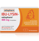 IBU-LYSIN-ratiopharm 400 mg 1/2 bei LINDA im Berlin Prospekt für 8,69 €