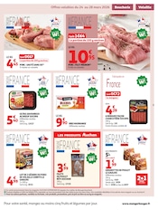 Promos Viande dans le catalogue "FÊTONS PÂQUES" de Auchan Supermarché Viande en promo dans le catalogue Auchan Supermarché à la page 5