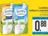 haltbare Landmilch 1,5% Fett oder haltbare Landmilch 3,8% Fett von Landliebe im aktuellen EDEKA Prospekt für 0,88 €