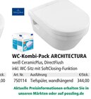 WC-Kombi-Pack ARCHITECTURA Angebote von Villeroy & Boch bei Holz Possling Potsdam für 344,00 €