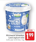 EDEKA Untergruppenbach - Land Joghurt mild 3,5% Fett Angebot im Prospekt Land Joghurt mild 3,5% Fett bei EDEKA im Untergruppenbach Prospekt für 1,99 €