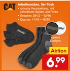 Arbeitssocken im Angebot bei Netto Marken-Discount in Heidelberg Arbeitssocken Angebote von CAT bei Netto Marken-Discount Heidelberg für 6,99 €