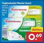 Pikanter Quark Angebote von Vogtlandweide bei Netto Marken-Discount Jena für 0,69 €