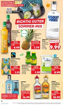 Wodka im aktuellen Kaufland Prospekt (Braunschweig) Wodka im Kaufland Prospekt "Aktuelle Angebote" mit 60 Seiten (Braunschweig)