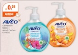 Cremeseife von AVEO im aktuellen Müller Prospekt für 0,58 €