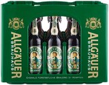 Büble Edelbräu Angebote von Allgäuer Brauhaus bei REWE Bad Säckingen für 13,99 €