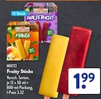 Mango im ALDI SÜD Prospekt Fruity Sticks von MUCCI im aktuellen ALDI SÜD Prospekt für 1,99 €