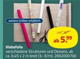 Klebefolie Angebote bei ROLLER Nürtingen für 5,99 €