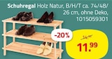 Aktuelles Schuhregal Angebot bei ROLLER in Stuttgart ab 11,99 €