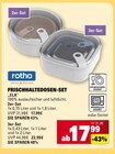 Frischhaltedosen-Set 'ELA' 2er-Set im Angebot bei Marktkauf in Sindelfingen Frischhaltedosen-Set 'ELA' 2er-Set Angebote von rotho bei Marktkauf Sindelfingen für 17,99 €