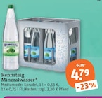 Aktuelle Wasser Angebote bei tegut in Erfurt Aktuelles Mineralwasser Angebot bei tegut in Erfurt ab 4,79 €