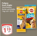 GLOBUS Mannheim - Snack Singles DentaStix Angebot im Prospekt Snack Singles DentaStix bei GLOBUS im Mannheim Prospekt für 1,19 €