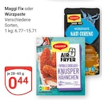 Fix Angebote von Maggi bei GLOBUS Oberhausen für 0,44 €